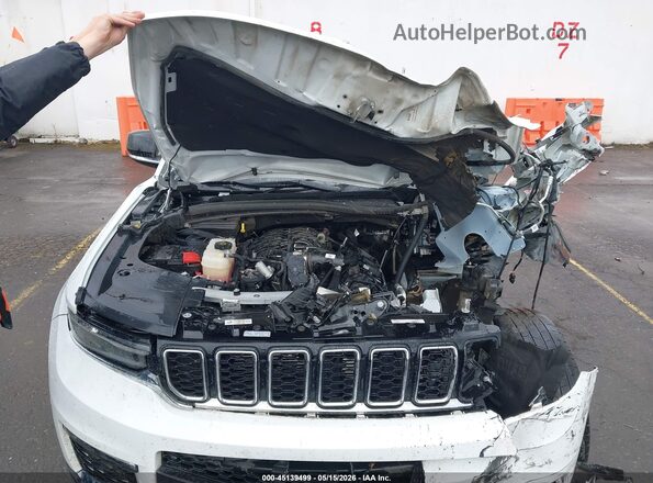 1C4RJKBG4P8898883 2023 JEEP GRAND CHEROKEE L White უკანა ხედი