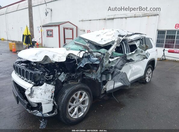 1C4RJKBG4P8898883 2023 JEEP GRAND CHEROKEE L White წინა ხედი
