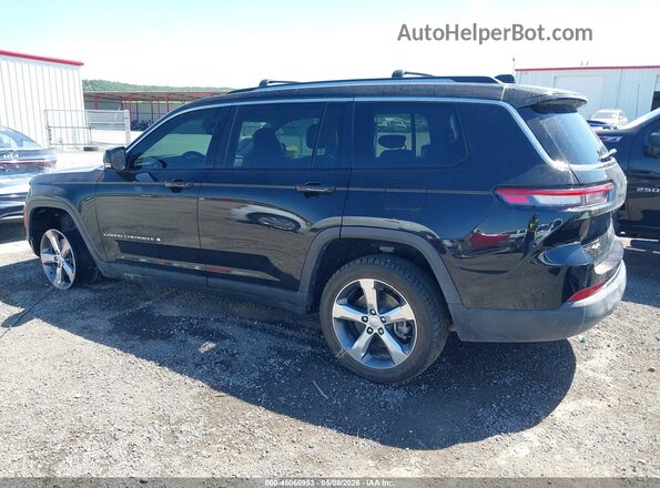 1C4RJKBG5M8104534 2021 JEEP GRAND CHEROKEE L Black Widok wnętrza 360 stopni