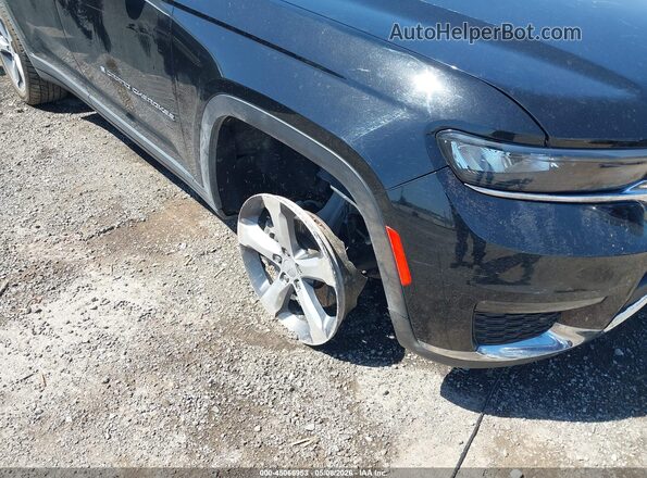 1C4RJKBG5M8104534 2021 JEEP GRAND CHEROKEE L Black Widok z przodu