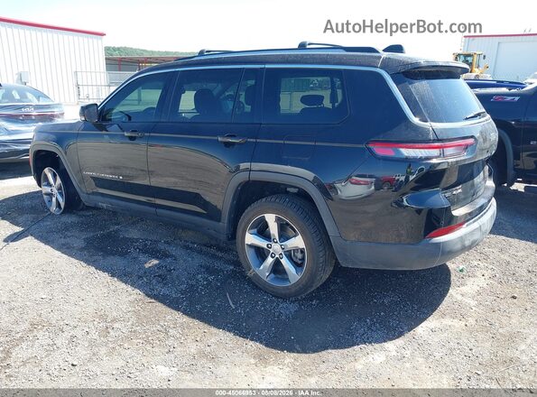 1C4RJKBG5M8104534 2021 JEEP GRAND CHEROKEE L Black Tył lewy