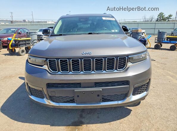 1C4RJKBG6M8173748 2021 JEEP GRAND Gray წინა ხედი