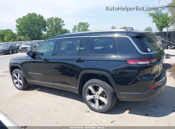 1C4RJKBG7M8101554 2021 JEEP GRAND CHEROKEE L Black Սալոնի 360 աստիճան տեսք