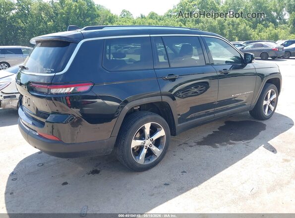 1C4RJKBG7M8101554 2021 JEEP GRAND CHEROKEE L Black Հետևի աջ