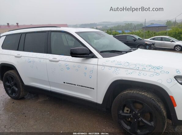 1C4RJKBG7P8711331 2023 JEEP GRAND CHEROKEE L White Вид спереду