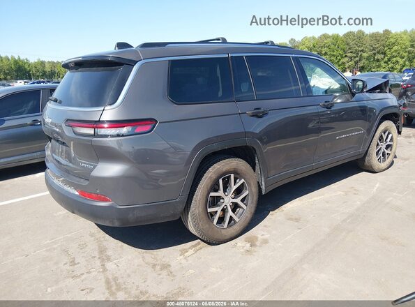 1C4RJKBG7R8927022 2024 JEEP GRAND CHEROKEE L Gray Trasero derecho