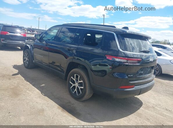 1C4RJKBG8R8542567 2024 JEEP GRAND CHEROKEE L Black უკანა მარცხენა