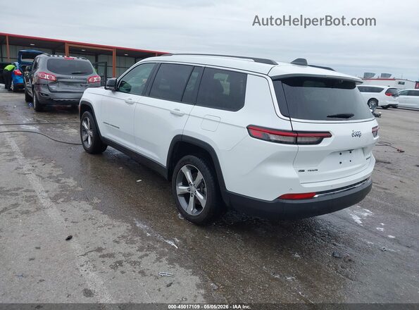 1C4RJKBG9M8107971 2021 JEEP GRAND CHEROKEE L White Задня ліва чверть