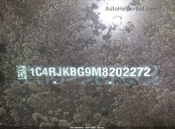 1C4RJKBG9M8202272 2021 JEEP GRAND CHEROKEE L Black Շարժիչի բաժամունքի տեսք