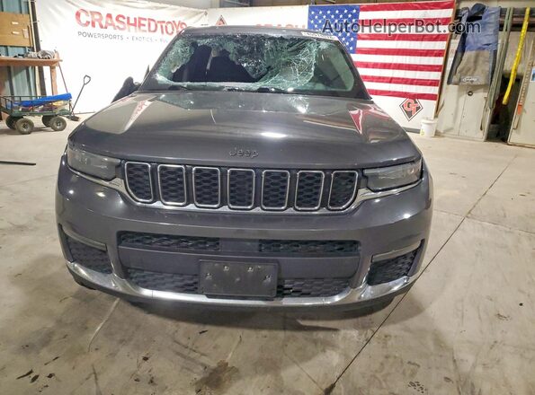 1C4RJKBGXM8173980 2021 JEEP GRAND Gray Вид спереду
