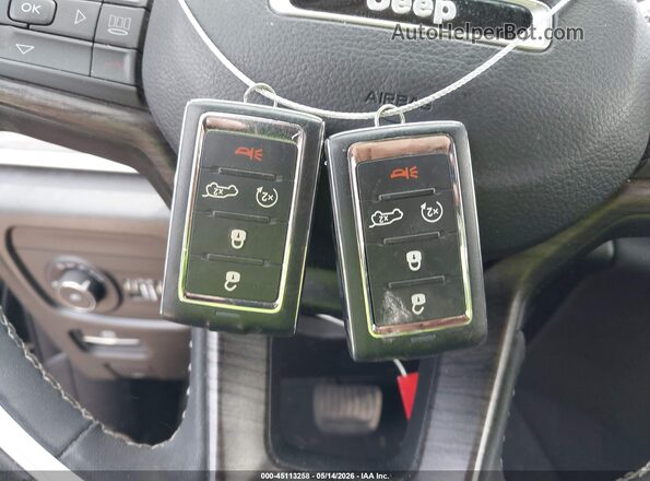 1C4RJKBGXP8817532 2023 JEEP GRAND CHEROKEE L Black Вид панелі приладів