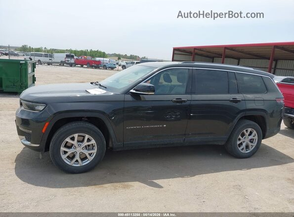 1C4RJKBGXP8817532 2023 JEEP GRAND CHEROKEE L Black Панорамний вид салону 360°