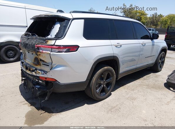 1C4RJKBGXR8565090 2024 JEEP GRAND CHEROKEE L Silver Հետևի աջ