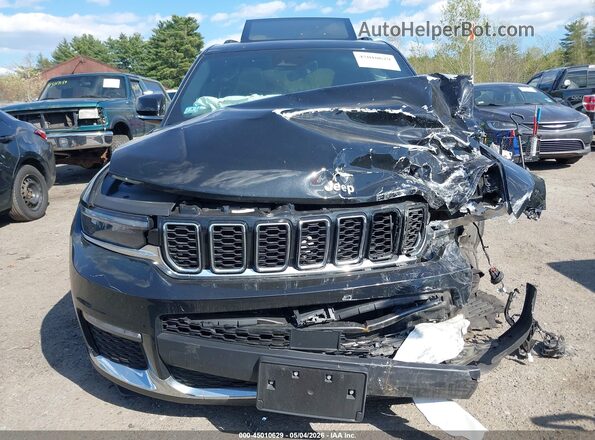 1C4RJKBGXS8683775 2025 JEEP GRAND CHEROKEE L Black უკანა სალონის ხედი