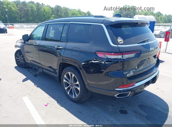 1C4RJKDG0N8538746 2022 JEEP GRAND CHEROKEE L Black Trasero izquierdo