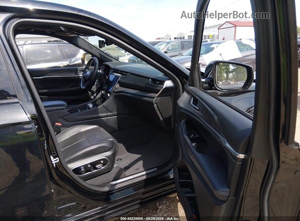 1C4RJKDG2N8583347 2022 JEEP GRAND CHEROKEE L Black Vista interior delantera