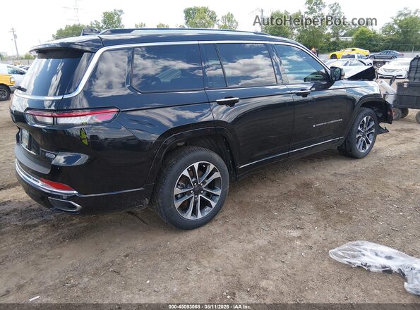 1C4RJKDG7M8169415 2021 JEEP GRAND CHEROKEE L Black Հետևի աջ