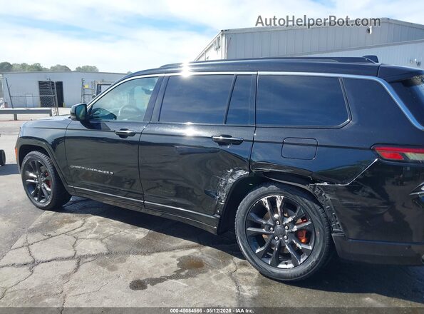 1C4RJKDG7P8731883 2023 JEEP GRAND CHEROKEE L Black Панорамний вид салону 360°