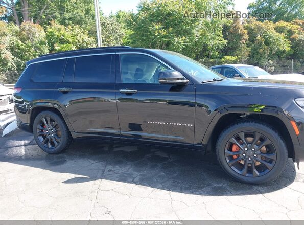1C4RJKDG7P8731883 2023 JEEP GRAND CHEROKEE L Black Вид задньої частини салону