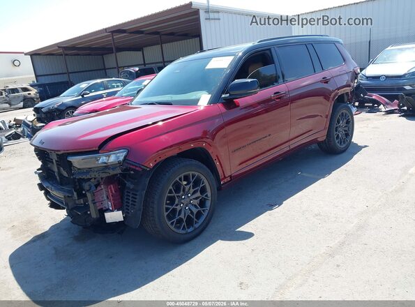 1C4RJKEG2S8746489 2025 JEEP GRAND CHEROKEE L Burgundy 