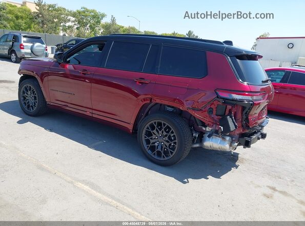 1C4RJKEG2S8746489 2025 JEEP GRAND CHEROKEE L Burgundy 