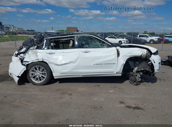 1C4RJKEG5M8195896 2021 JEEP GRAND CHEROKEE L White Вид задньої частини салону