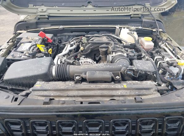 1C4RJXDG0SW657921 2025 JEEP WRANGLER Green Вид ззаду