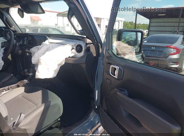 1C4RJXDG1RW358254 2024 JEEP WRANGLER Gray Widok wnętrza z przodu