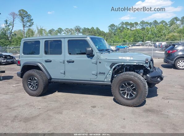 1C4RJXDG1RW358254 2024 JEEP WRANGLER Gray Widok wnętrza z tyłu