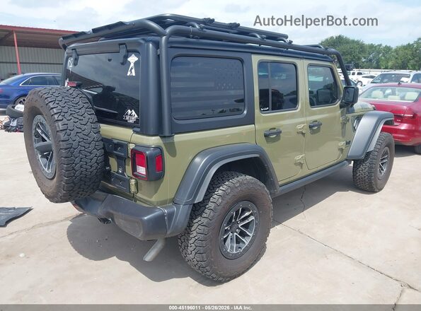 1C4RJXDN4SW509513 2025 JEEP WRANGLER Green Rear right