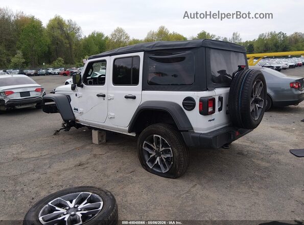1C4RJXN63SW606368 2025 JEEP WRANGLER White Задня ліва чверть