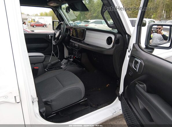 1C4RJXN63SW606368 2025 JEEP WRANGLER White Вид салону спереду