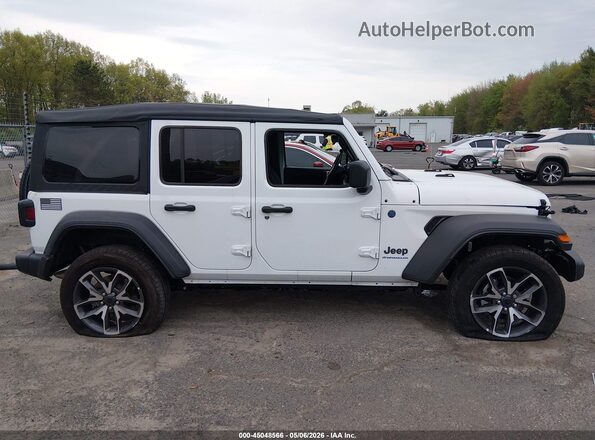 1C4RJXN63SW606368 2025 JEEP WRANGLER White Панорамний вид салону 360°