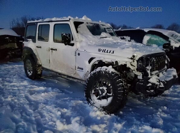 1C4RJXN66SW595964 2025 JEEP WRANGLER White Delantero derecho