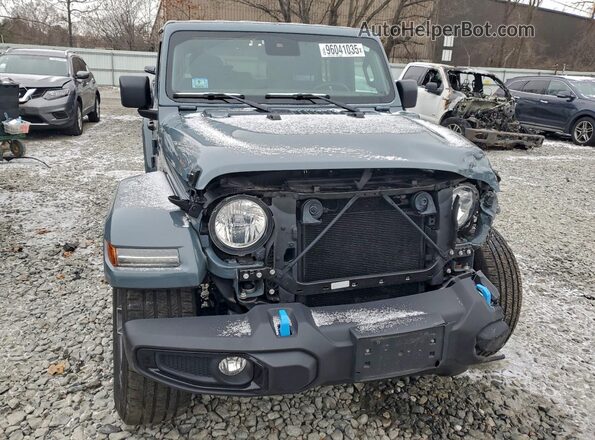 1C4RJXN67RW144343 2024 JEEP WRANGLER Gray წინა ხედი