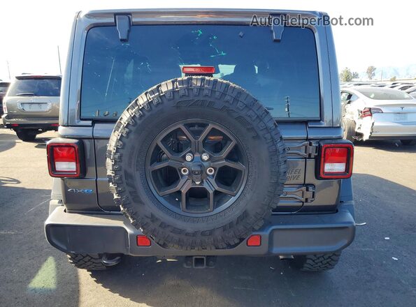 1C4RJXN68SW590698 2025 JEEP WRANGLER Charcoal Вид ззаду