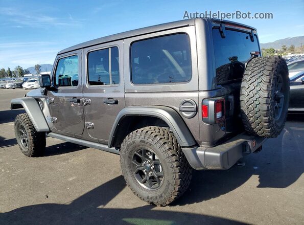 1C4RJXN68SW590698 2025 JEEP WRANGLER Charcoal Задня ліва чверть