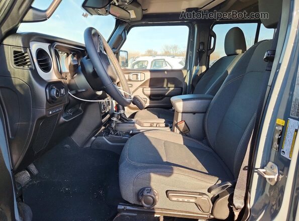 1C4RJXN69SW509921 2025 JEEP WRANGLER Blue Widok wnętrza z przodu