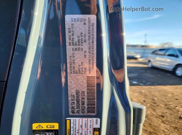 1C4RJXN69SW509921 2025 JEEP WRANGLER Blue Widok naklejki z numerem VIN