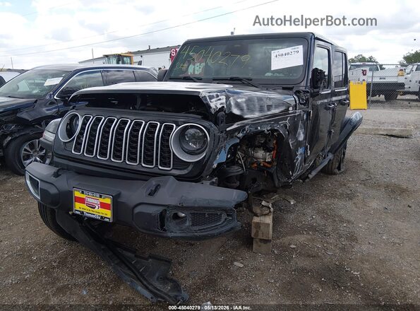 1C4RJXP60SW601755 2025 JEEP WRANGLER Black Передня ліва чверть