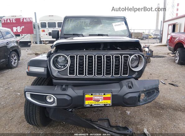 1C4RJXP60SW601755 2025 JEEP WRANGLER Black Вид щитка приладів
