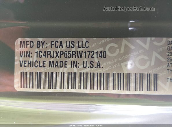 1C4RJXP65RW172140 2024 JEEP WRANGLER Green 