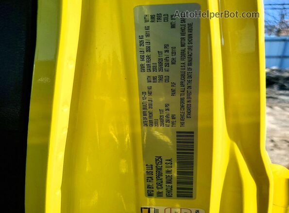 1C4RJXP66RW215254 2024 JEEP WRANGLER Yellow 