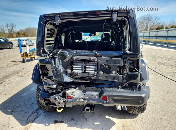 1C4RJXSJ2SW590012 2025 JEEP WRANGLER Black Հետևի տեսք