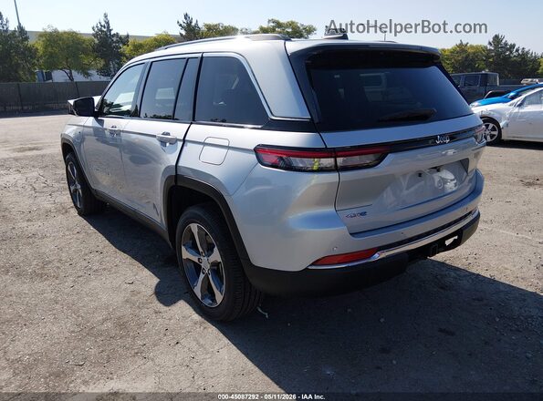 1C4RJYB62PC670811 2023 JEEP GRAND CHEROKEE 4XE Silver Задня ліва чверть