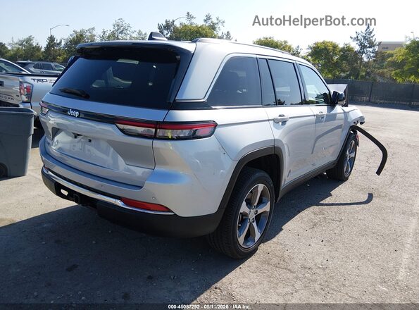 1C4RJYB62PC670811 2023 JEEP GRAND CHEROKEE 4XE Silver Задня права чверть