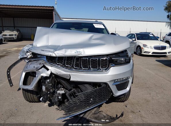 1C4RJYB62PC670811 2023 JEEP GRAND CHEROKEE 4XE Silver Вид спереду