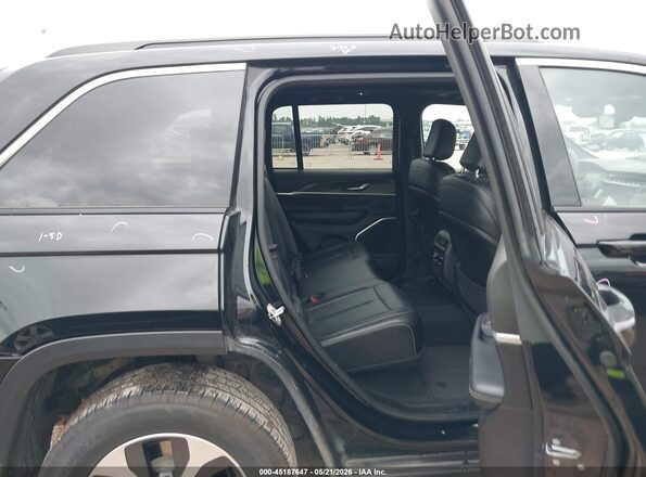 1C4RJYB63RC117720 2024 JEEP GRAND CHEROKEE 4XE Black Widok naklejki z numerem VIN