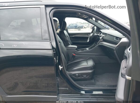1C4RJYB63RC117720 2024 JEEP GRAND CHEROKEE 4XE Black Widok wnętrza z przodu