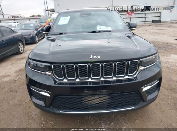 1C4RJYB63RC117720 2024 JEEP GRAND CHEROKEE 4XE Black Widok zestawu wskaźników